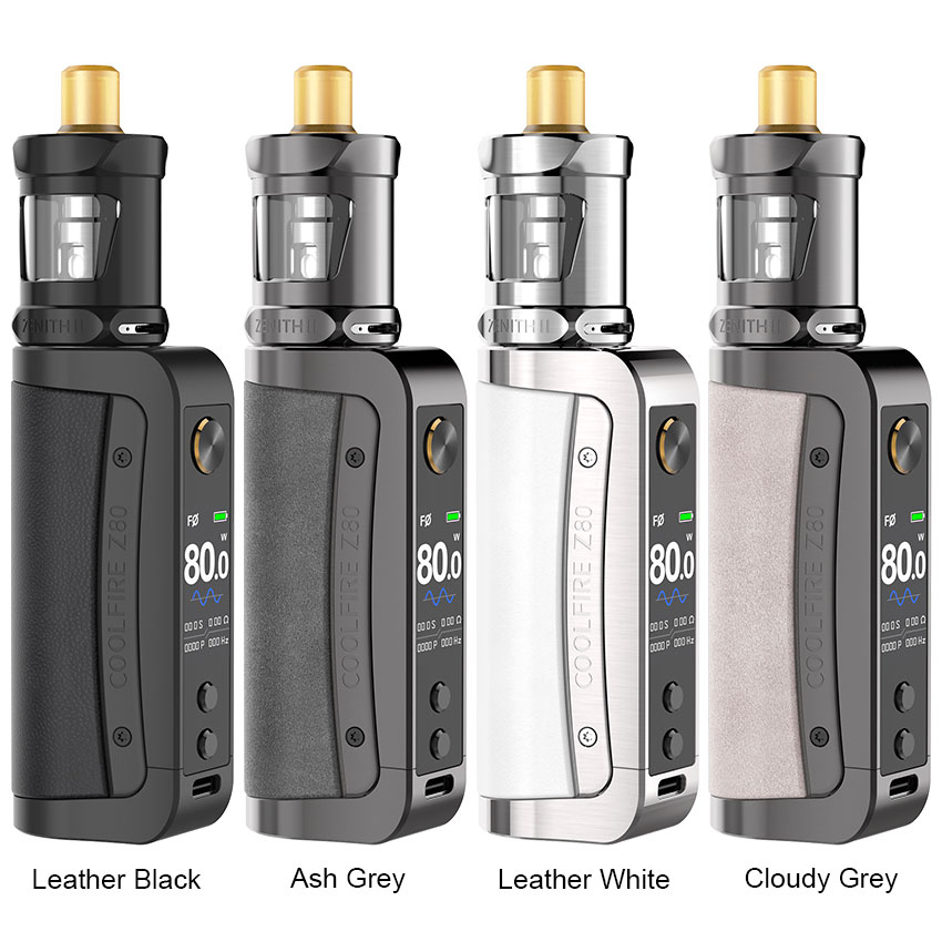 [Global-CN02] Innokin Coolfire Z80 Box Mod Kit with Zenith II Tank Atomizer 5.5ml-CigBest