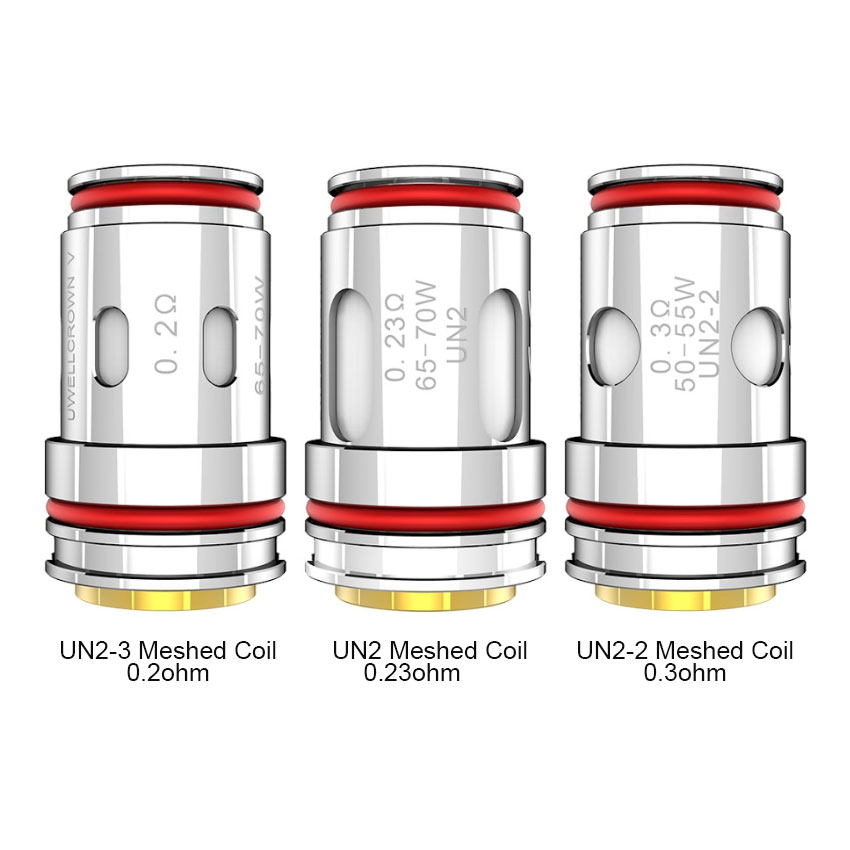 [Global-CN02] Uwell Crown 5 Tank Replacement Coil (4pcs/Pack)-CigBest