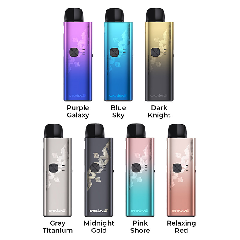 [Global-CN02] Uwell Crown S Pod System Kit 1500mAh 5ml-CigBest