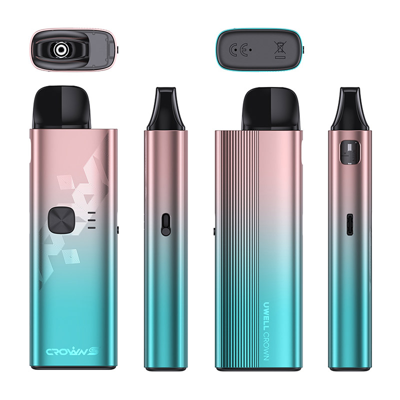 [Global-CN02] Uwell Crown S Pod System Kit 1500mAh 5ml-CigBest
