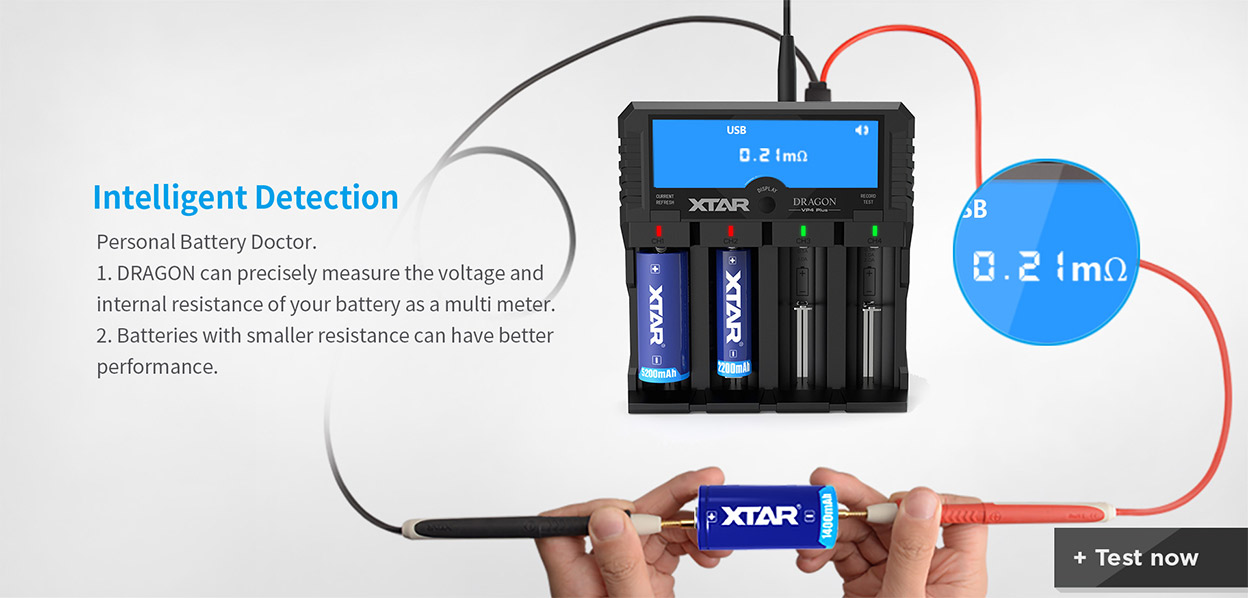 XTAR Dragon VP4 Plus Charger