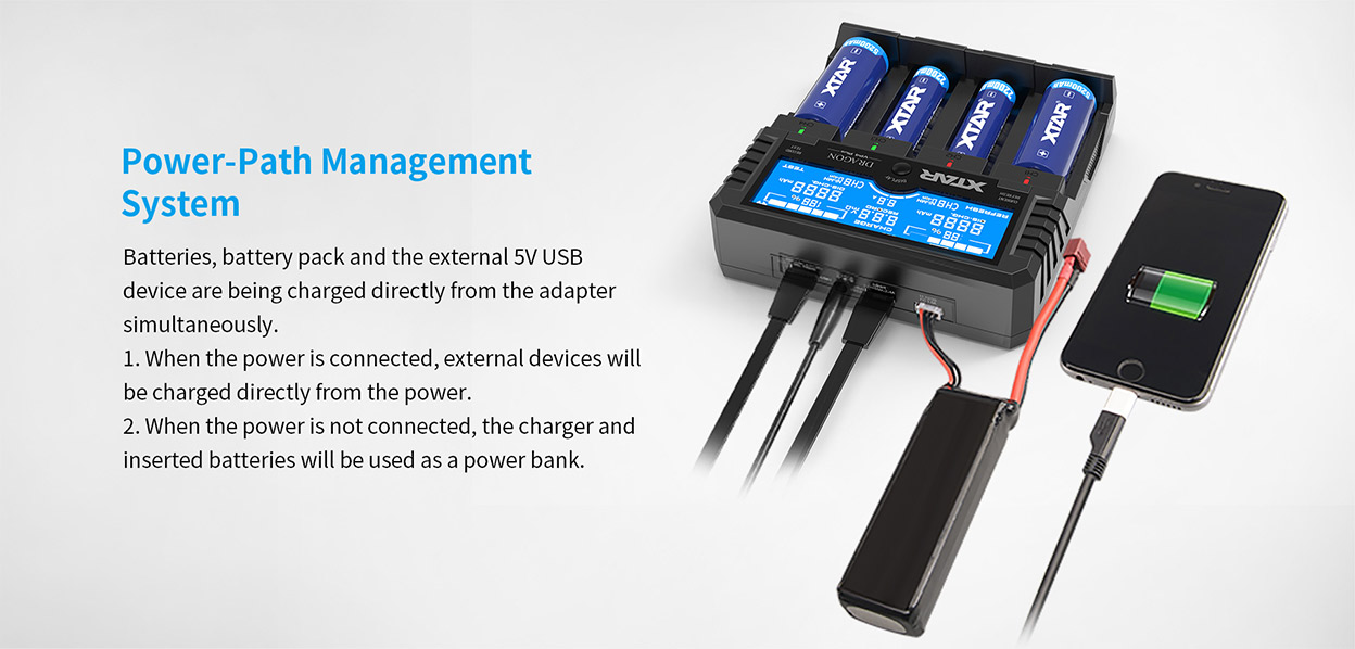 XTAR Dragon VP4 Plus Charger