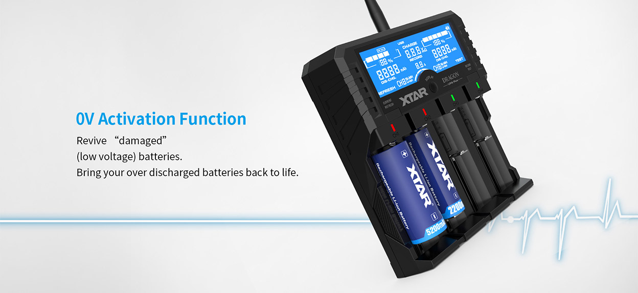 XTAR Dragon VP4 Plus Charger
