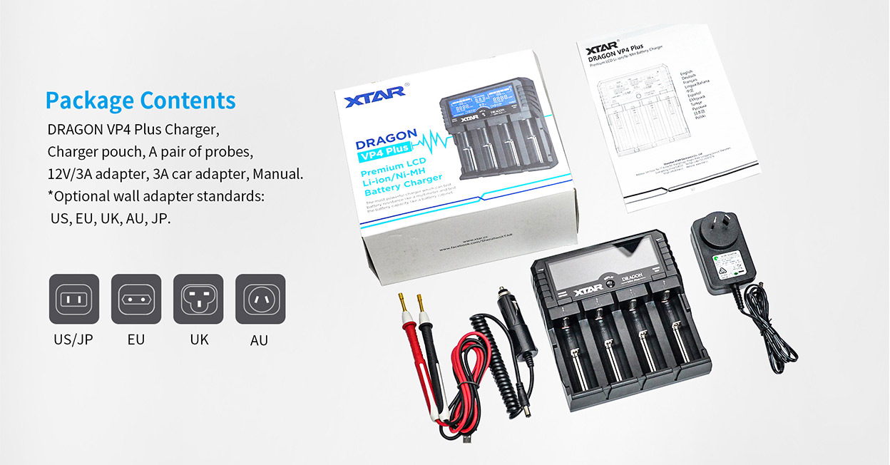 XTAR Dragon VP4 Plus Charger