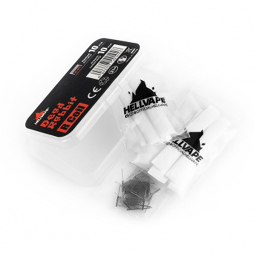 [Global-CN02] Hellvape Dead Rabbit R Tank Replacement Coil (10pcs/Pack)-CigBest
