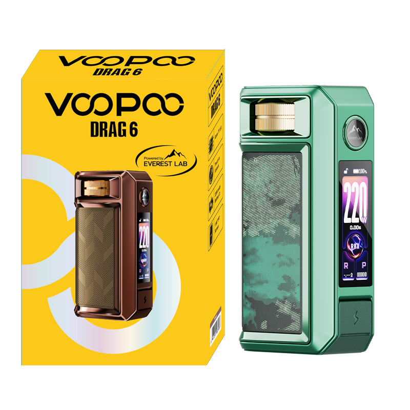 VOOPOO Drag 6 Box Mod 4400mAh (Max 220W)