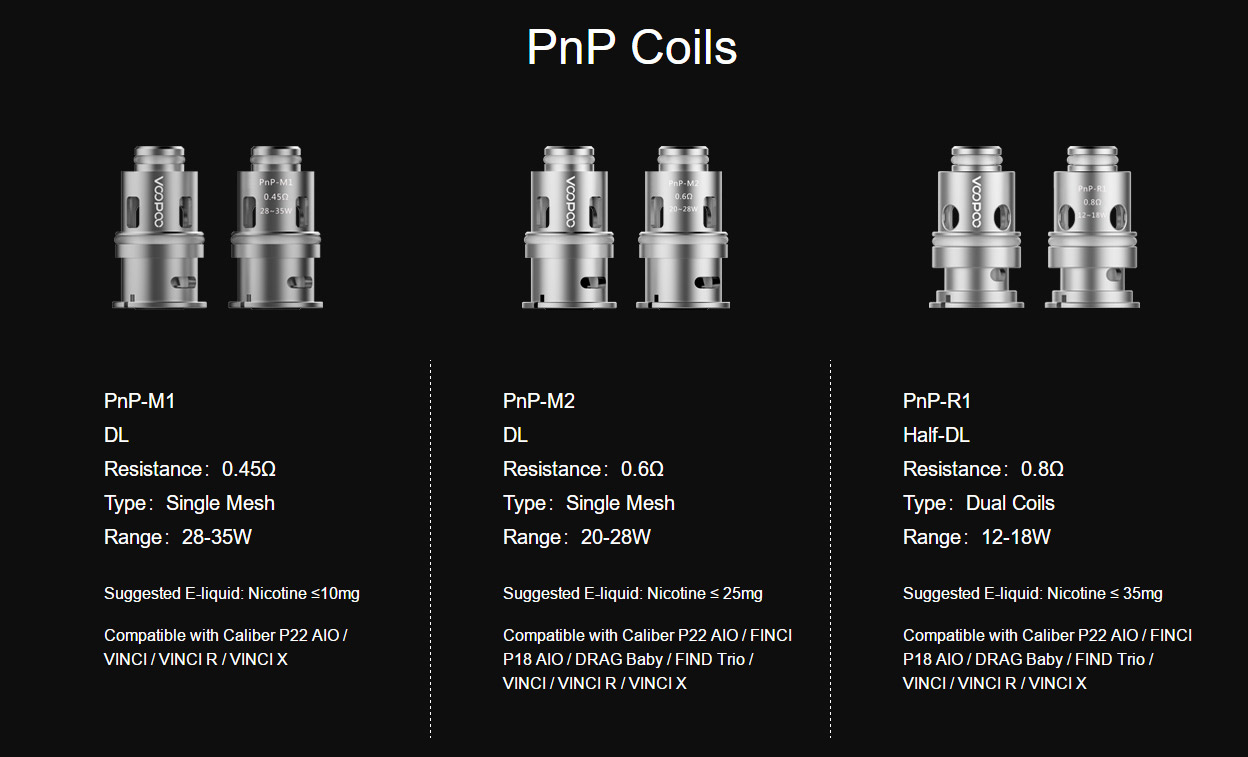 VOOPOO PNP-Spule