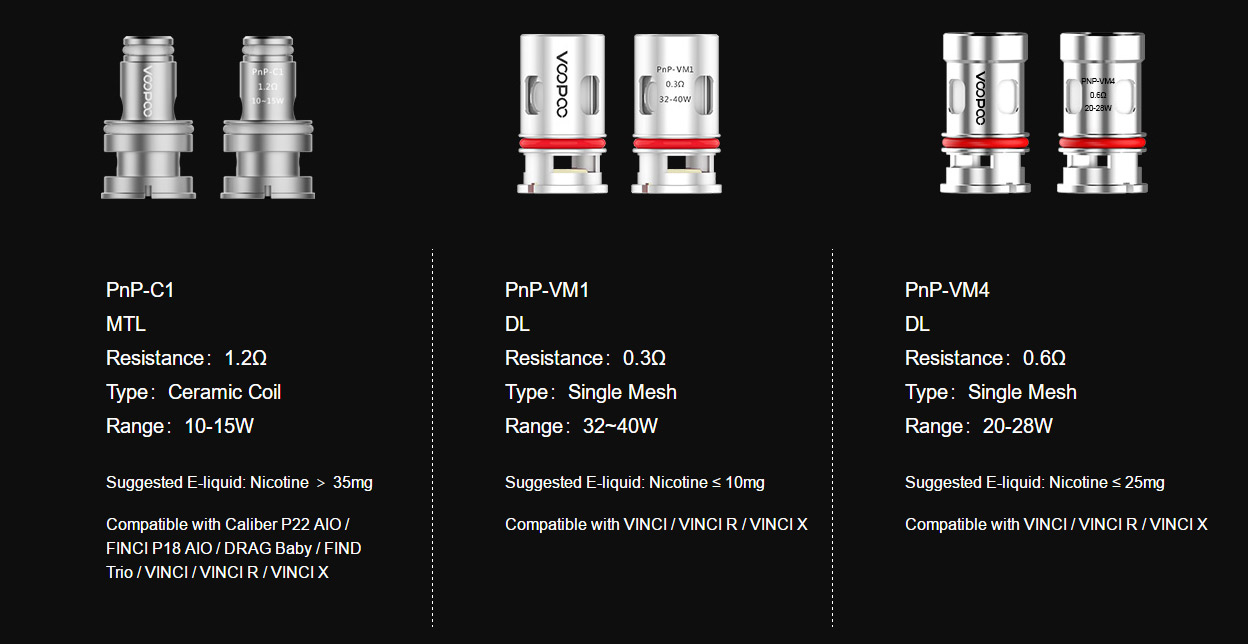 VOOPOO PNP-Spule