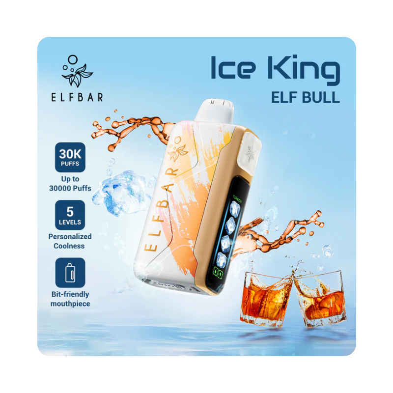 [Europe-PL01] ELFBAR Ice King 30000 Kit 20ml