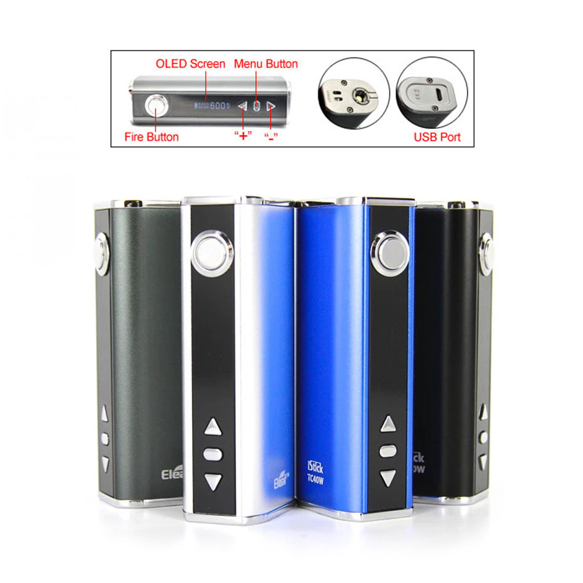 [Global-CN02] Eleaf iStick TC 40W Box Mod 2600mAh (without wall adaptor)-CigBest