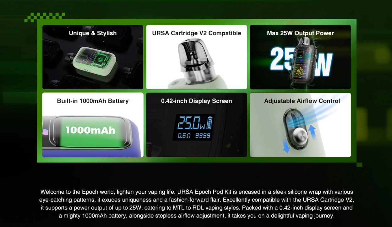 Lost Vape Ursa Epoch Bausatz