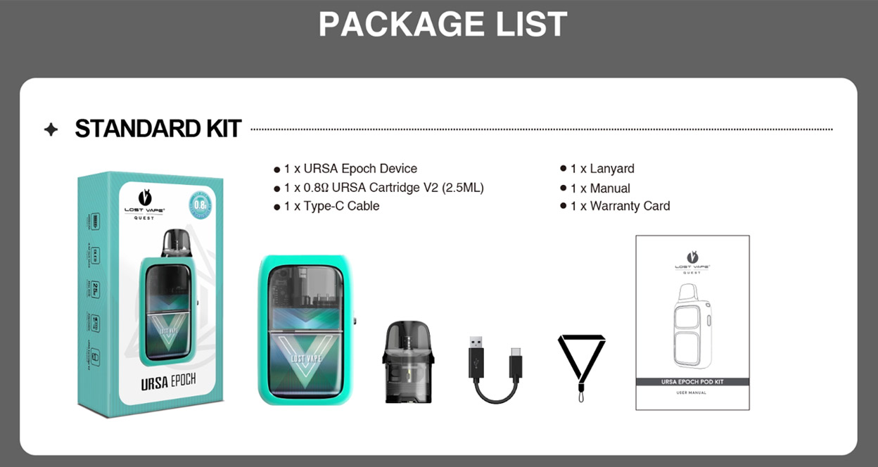 Lost Vape Ursa Epoch Bausatz