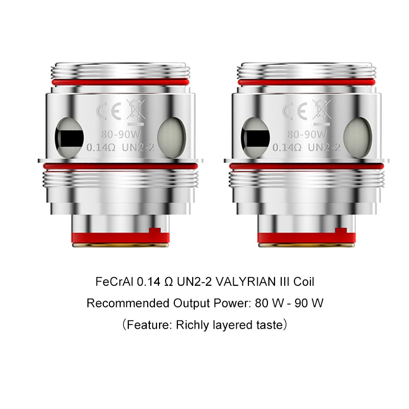 [Global-CN02] Uwell Valyrian 2/Valyrian 3 Coil for Valyrian 2 Tank, Valyrian 2 Pro Tank，Valyrian 3 Tank(2pcs/pack)-CigBest