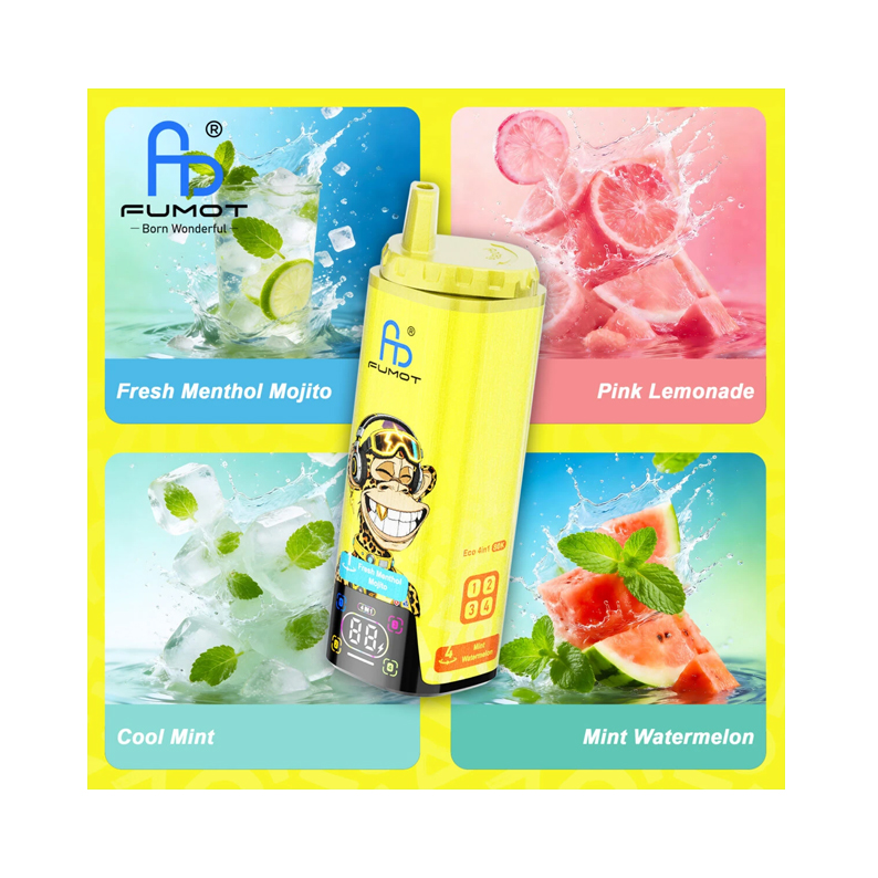 [Europe-PL01] Authentic Fumot ECO 4-in-1 80k 80000 Kit 26ml