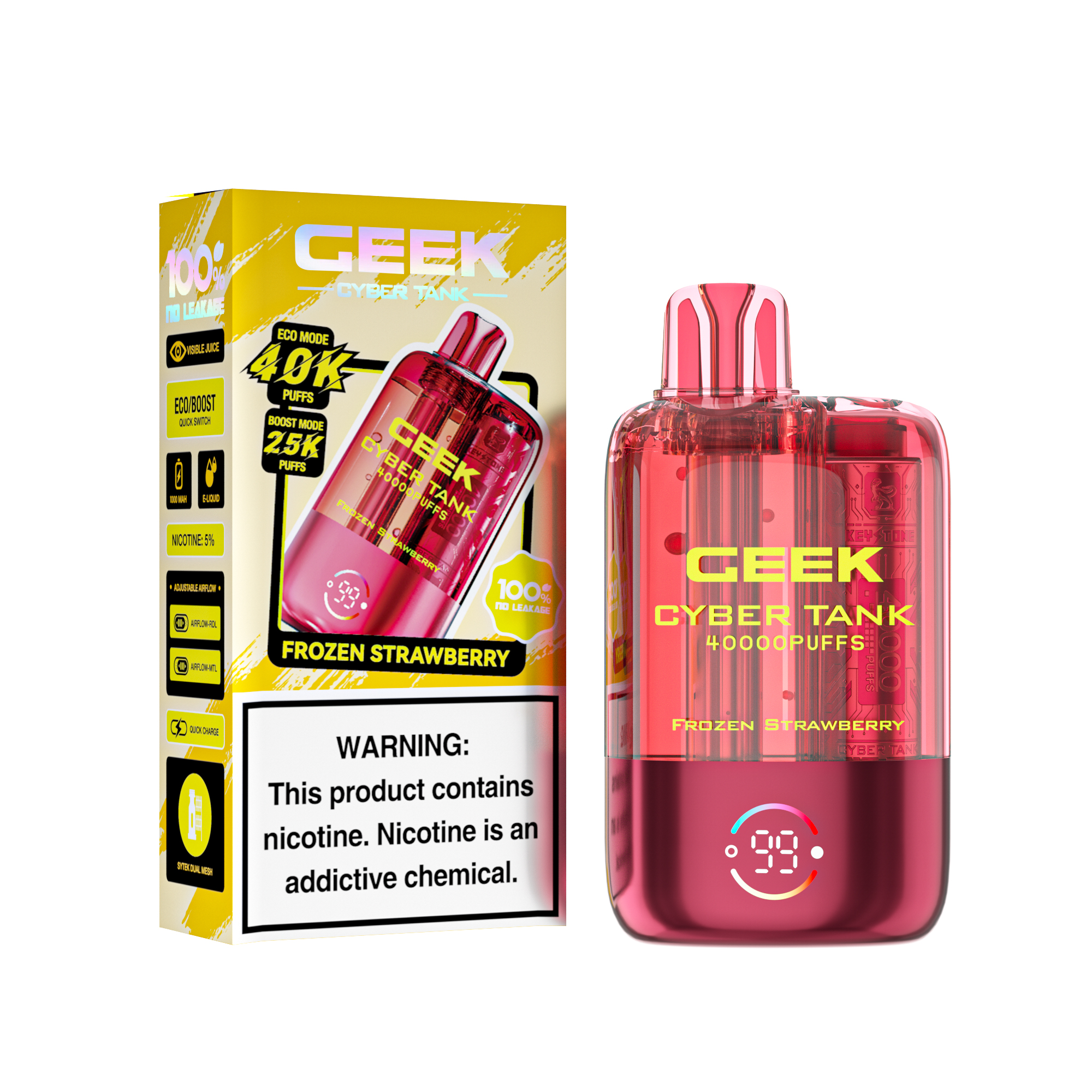 [Europe-PL01] KEYSTONE Geek Cyber Tank 40000 Kit 20ml
