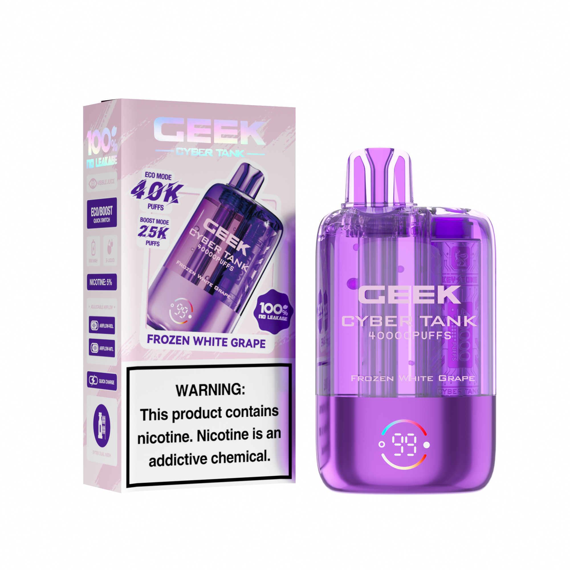 [Europe-PL01] KEYSTONE Geek Cyber Tank 40000 Kit 20ml