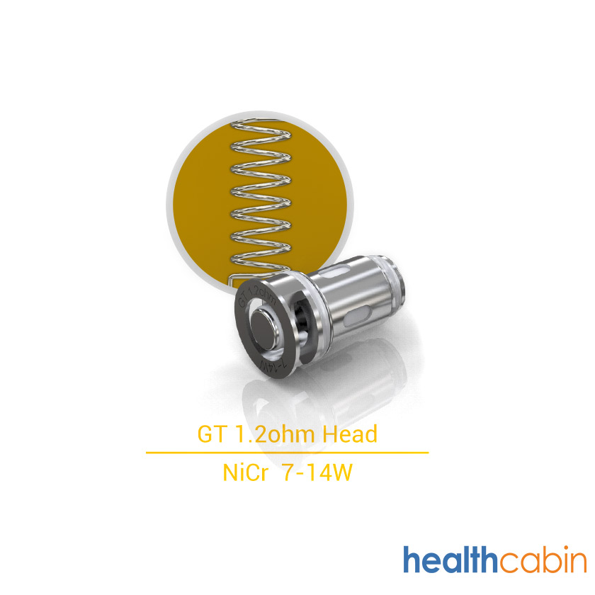 [Global-CN02] Eleaf GT Replacement Coil Head for ijust Mini Tank, GTiO Tank, iJust AIO Kit (5pcs/pack)-CigBest