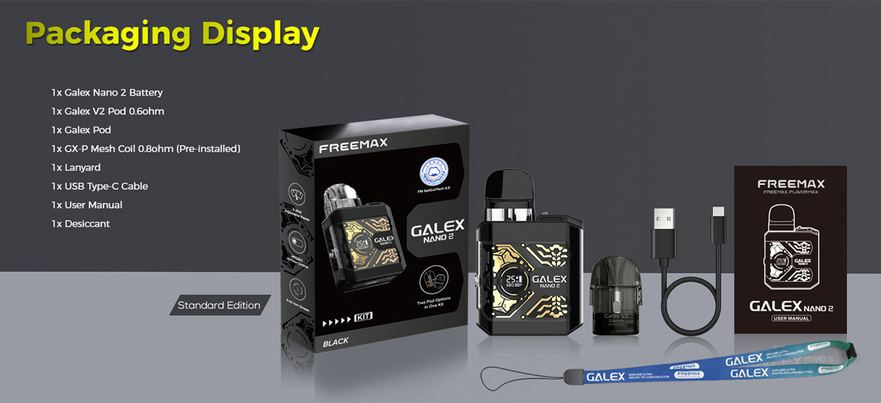 Kit Freemax Galex Nano 2