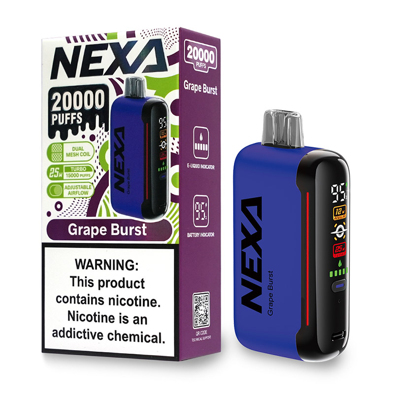 Nexa N20000 Disposable Vape Kit (20K Puffs) 800mAh 18ml (SALE)