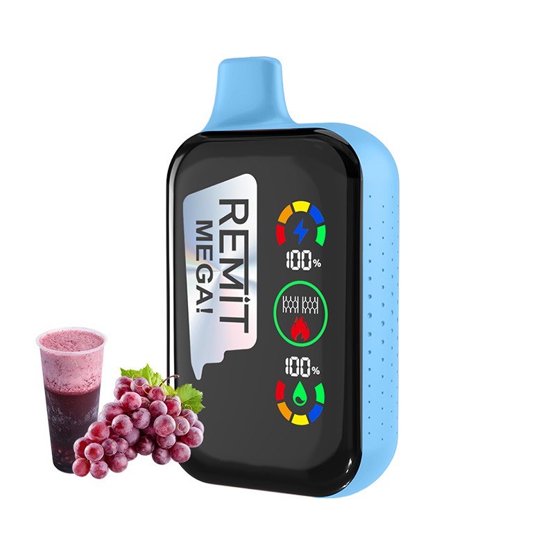 [Global-CN03] REMIT MEGA 18000 puffs Rechargeable DPS Kit 650mAh 18ml-CigBest