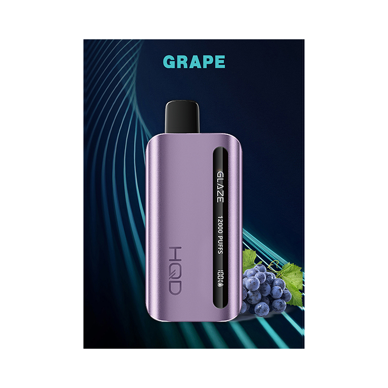 [Europe-PL01] Authentic HQD Glaze 12000 Kit 650mAh 18ml-CigBest