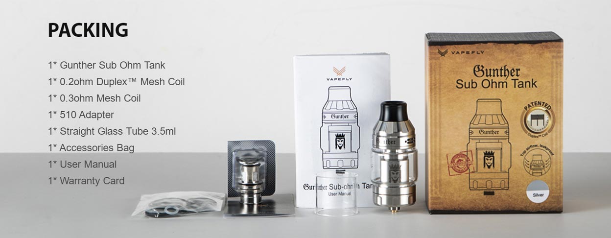 Vapefly Gunther Tank