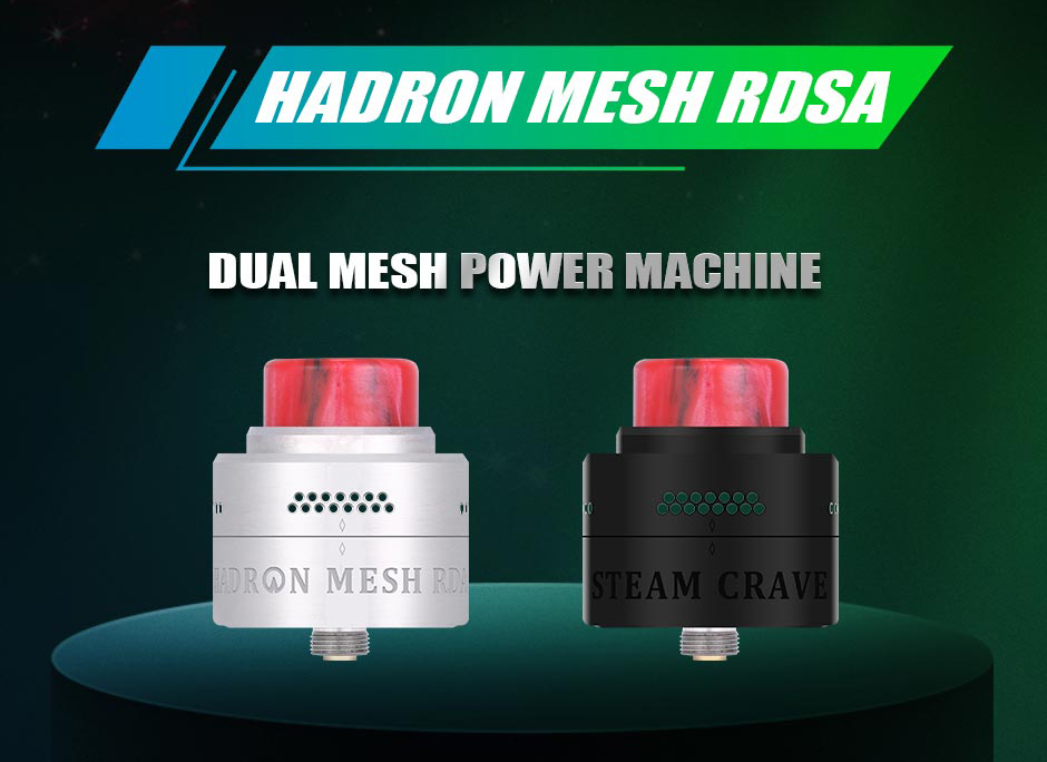 Vaporizzatore RDSA Steam Crave Hadron Mesh