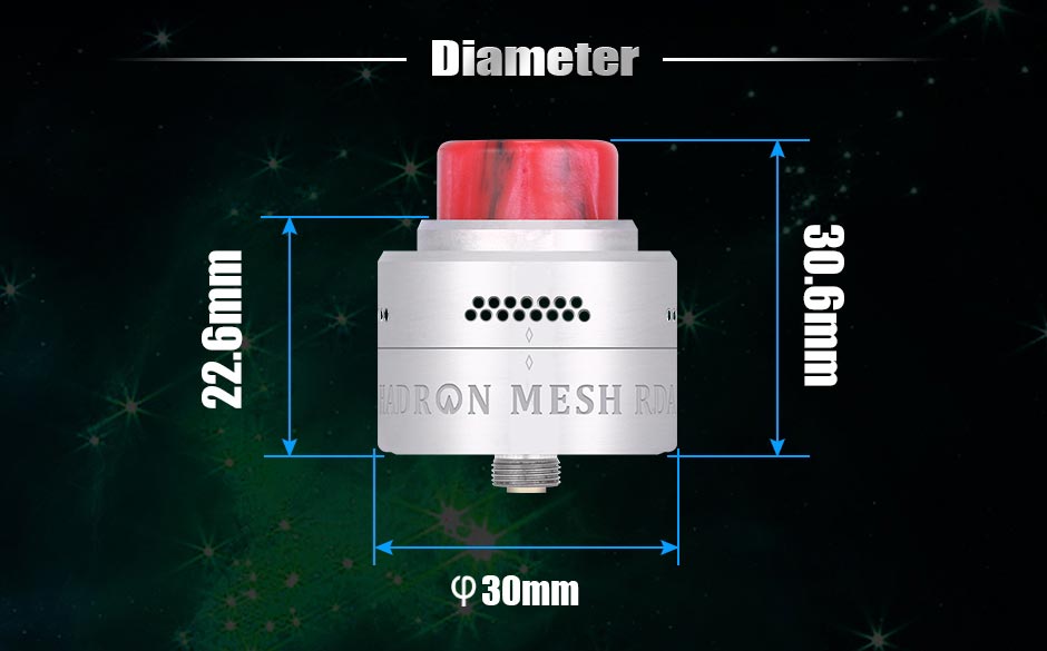 Vaporizzatore RDSA Steam Crave Hadron Mesh
