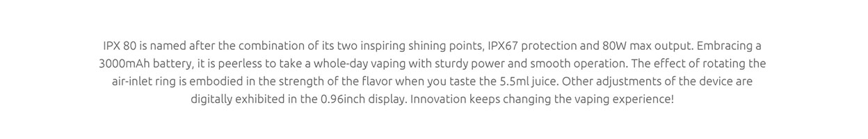 Smok IPX80 Pod-Kit