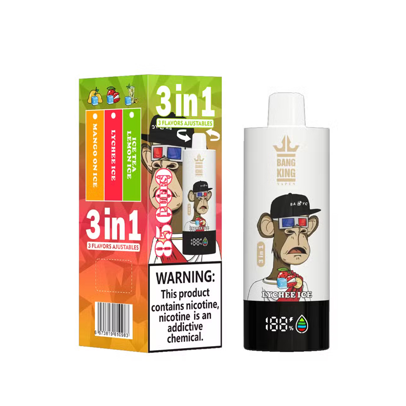 [Europe-PL01] Bang King Triple 85000 Puffs 3 in 1 Kit 63ml