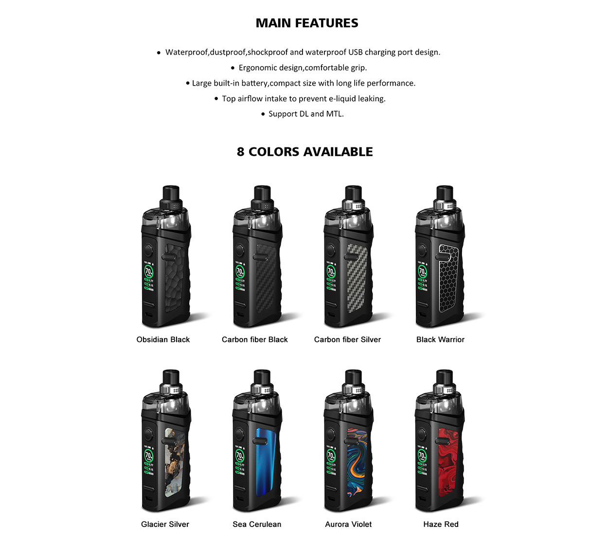 Vandy Vape Jackaroo 70W Kit