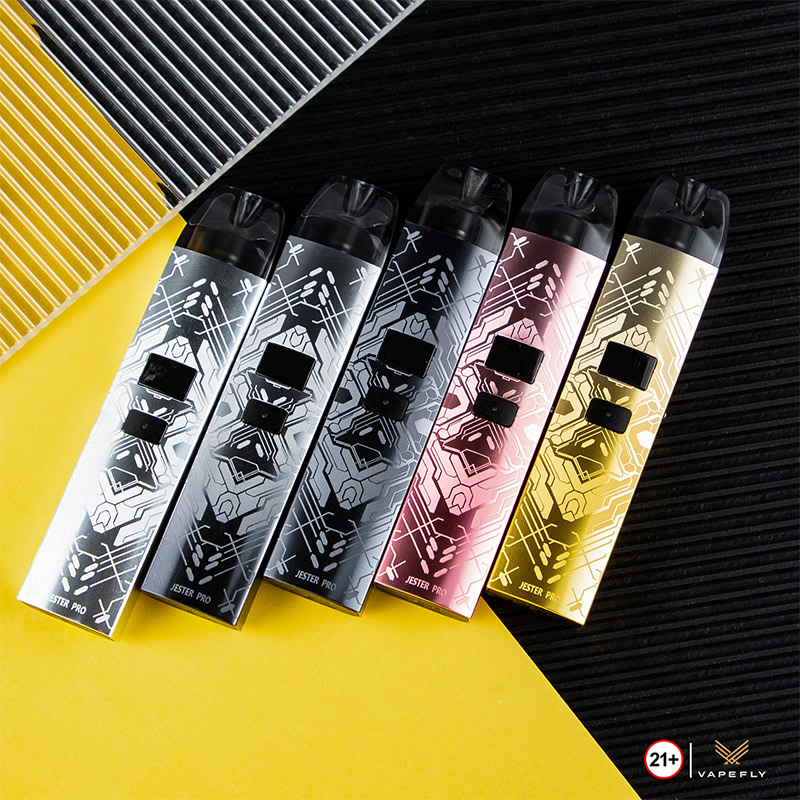 [Global-CN02] Vapefly Jester Pro Pod System Kit 1000mAh 3ml-CigBest