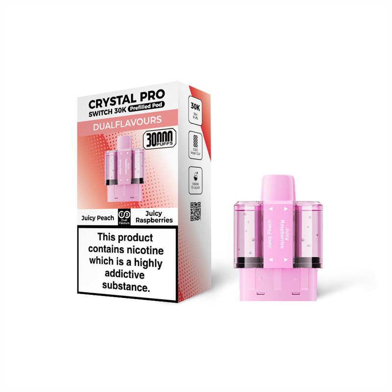 SUONON & Crystal Pro Switch 30K Prefilled Pod Cartridge 22ml (Dual Flavours)