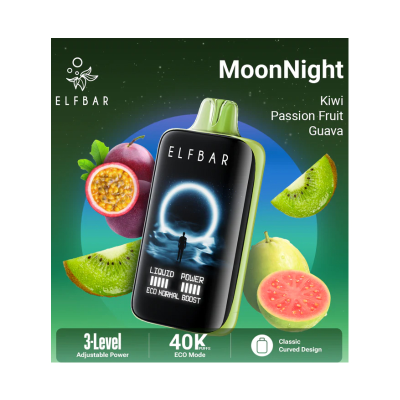 [Europe-PL01] ELFBAR Moon Night 40000 Kit 23ml