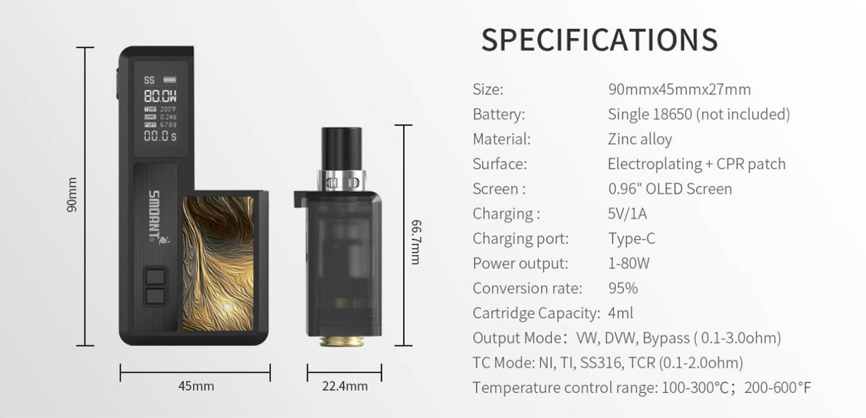 Smoant Knight 80 Kit