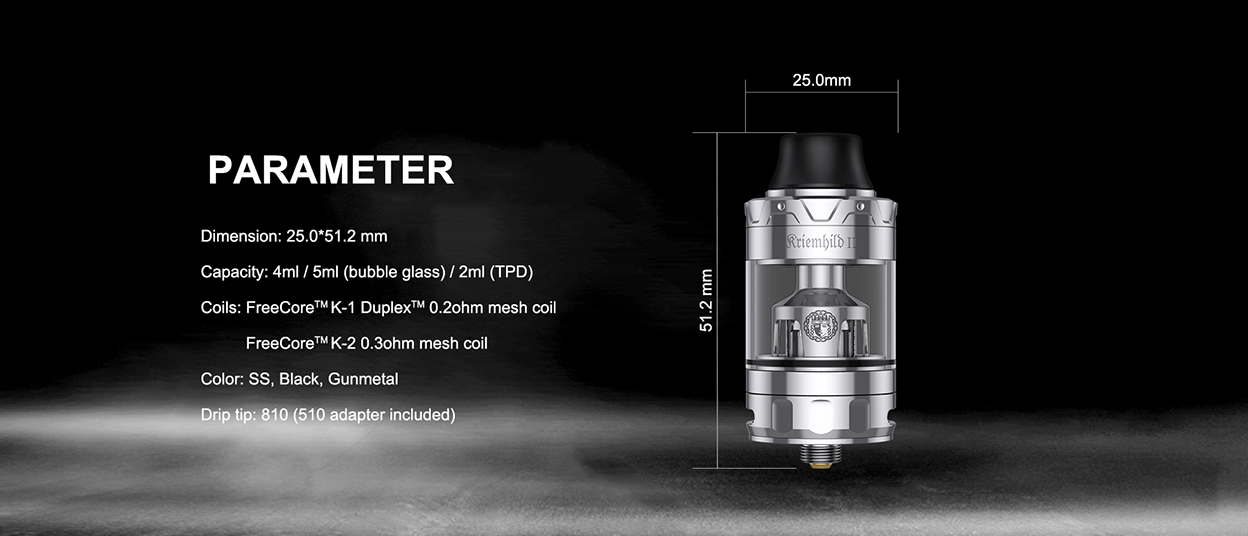 Vapefly Kriemhild 2 Tank
