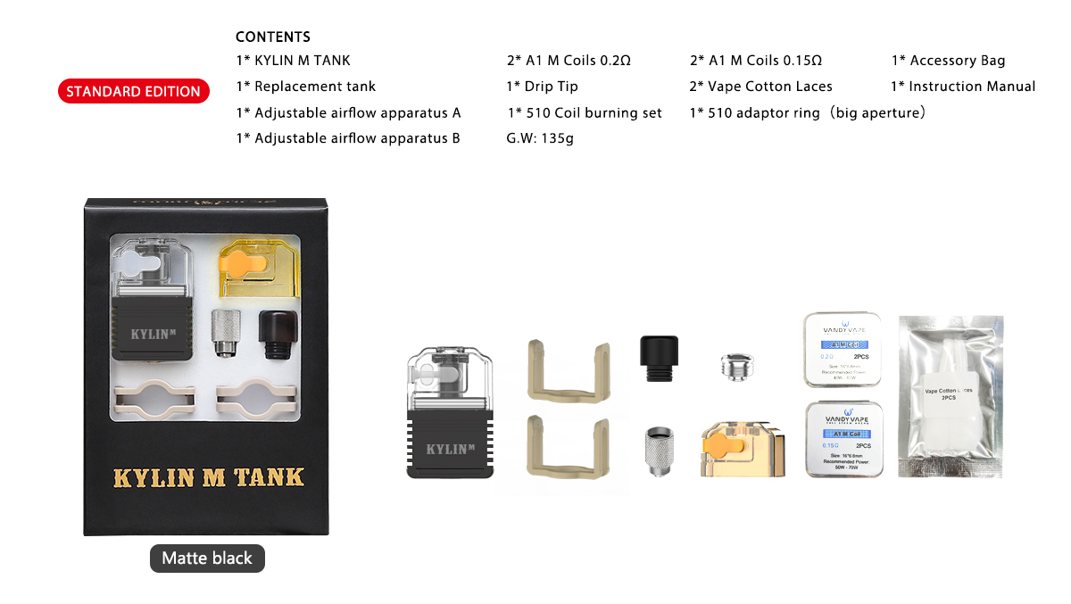 Vandy Vape Kylin M Tank