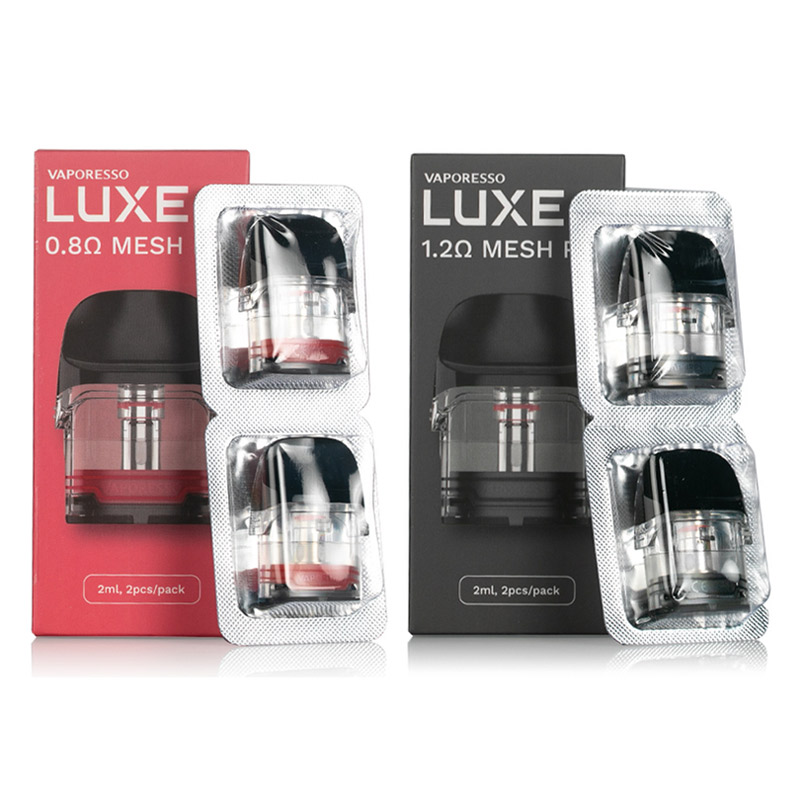 Vaporesso LUXE Q Pod Cartridge for LUXE QS Kit / Luxe Q Kit / LUXE Q2 Kit / LUXE Q2 SE Kit 2ml / 3ml (4pcs/pack) Vaporesso LUXE Q Pod Cartridge for LUXE QS Kit / Luxe Q Kit / LUXE Q2 Kit / LUXE Q2 SE Kit 2ml / 3ml (4pcs/pack)