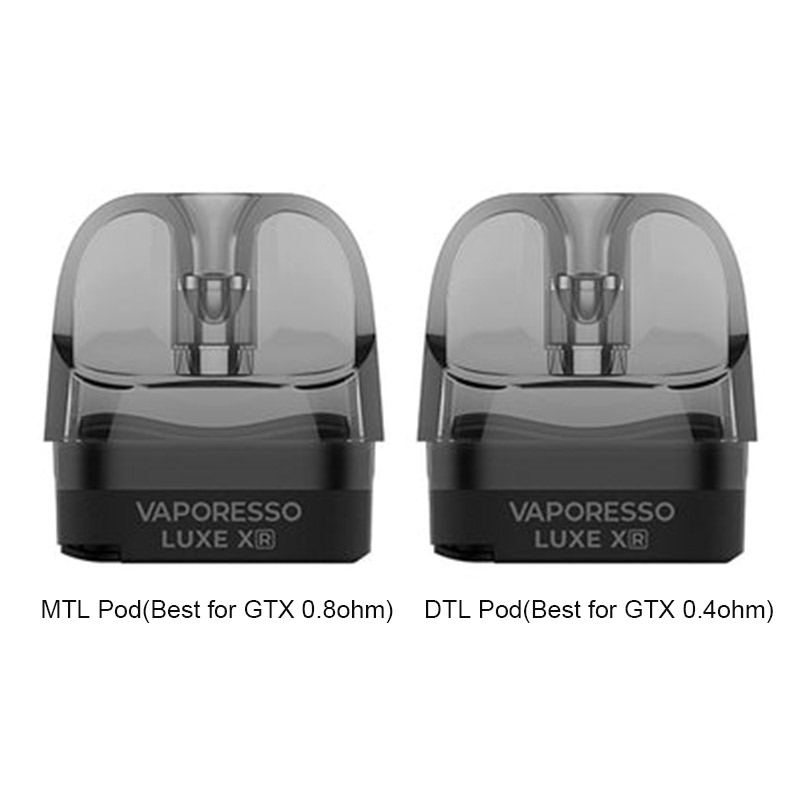 [Global-CN02][Pre-order] Vaporesso LUXE XR / LUXE X / LUXE XR Max / LUXE X PRO / LUXE X2 Empty Pod Cartridge 5ml (2pcs/pack)-CigBest