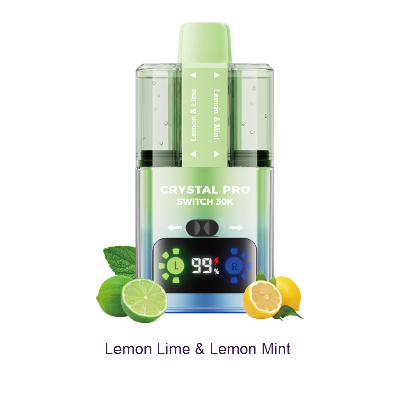 SUONON & Crystal Pro Switch 30K Dual Flavours Disposable Vape Kit 850mAh 22ml