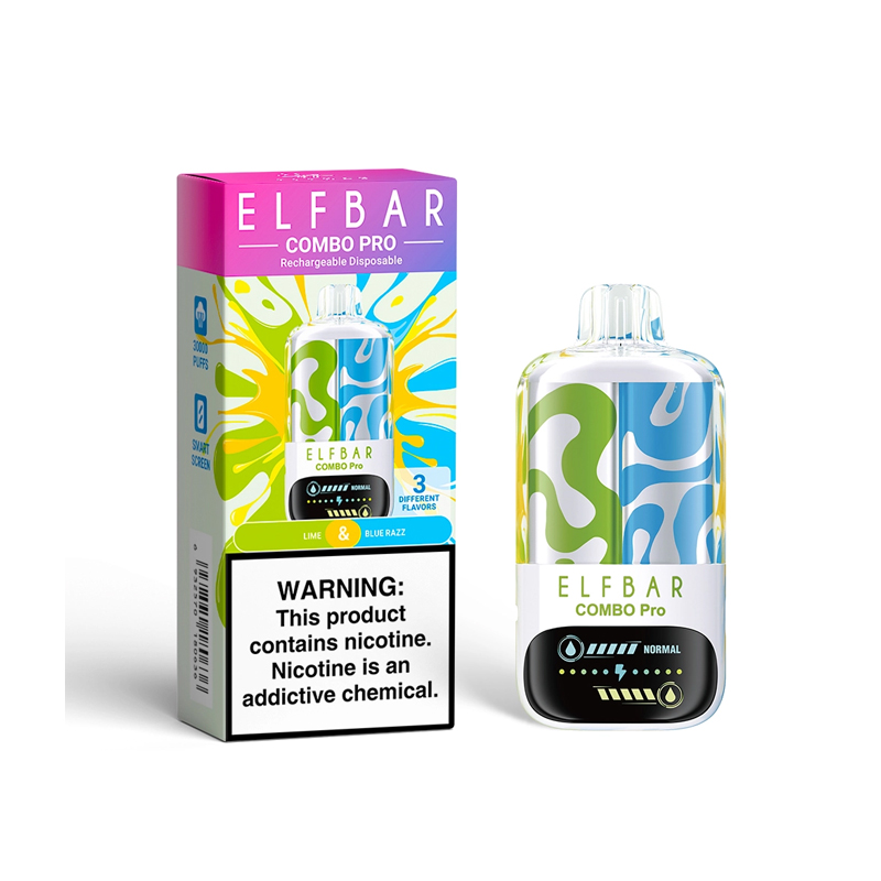 [Europe-PL01] Authentic ELFBAR COMBO Pro 30000 Kit 17ml 2 in 1