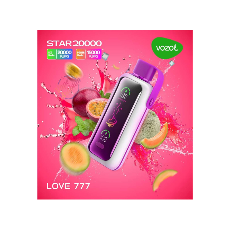 [Europe-DE01] Authentic VOZOL STAR 20000 Kit 24ml