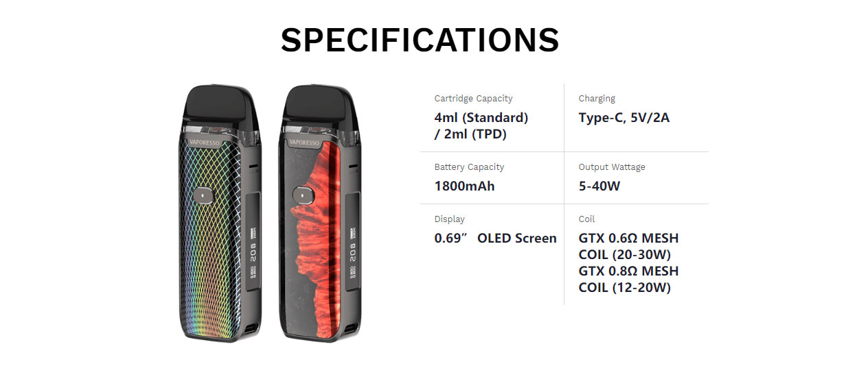 Kit Vaporesso Luxe PM40