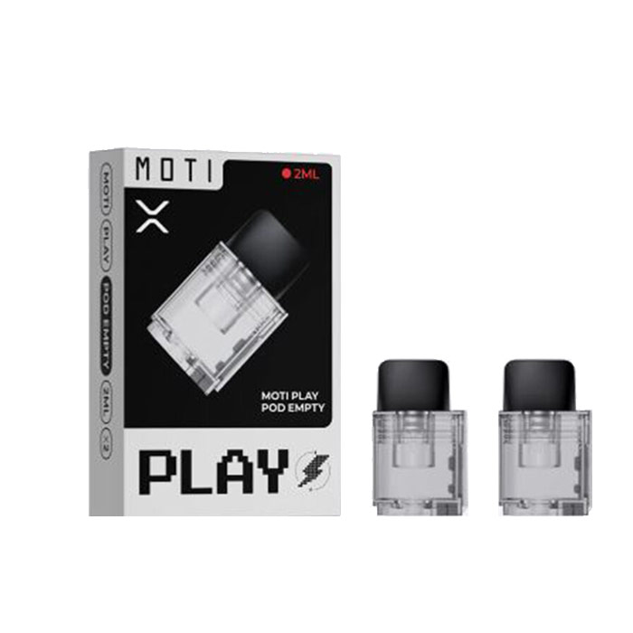 [Global-CN02][Pre-order] MOTI Play Empty Pod Cartridge 2ml (2pcs/pack)-CigBest