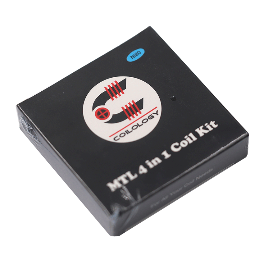 [Global-CN02] Coilology MTL 4-IN-1 Prebuilt Coils Set for RTA/ RDA Vape Pod Kit-CigBest
