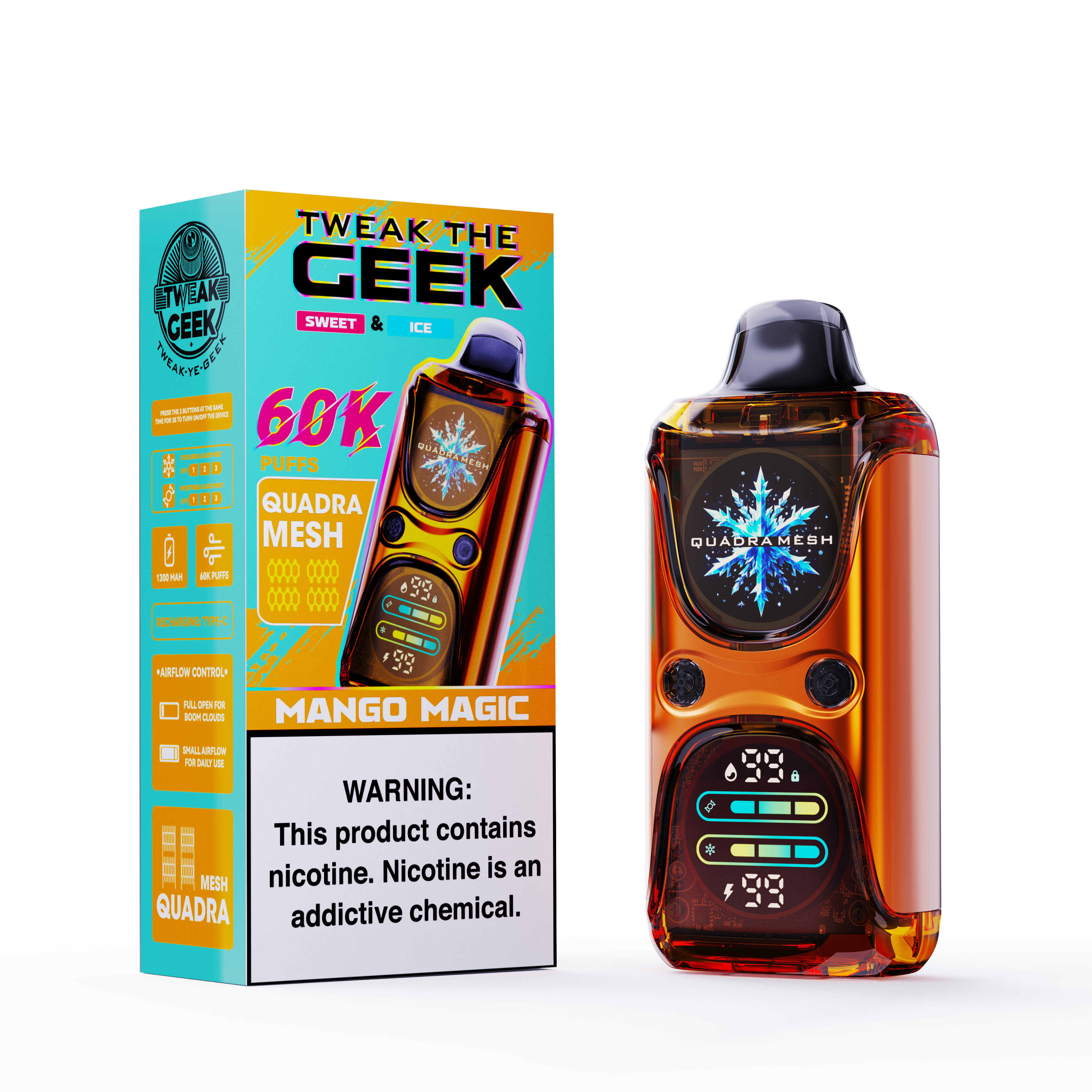 [Europe-DE01] KEYSTONE Tweak The  Geek 60K Kit 45ml