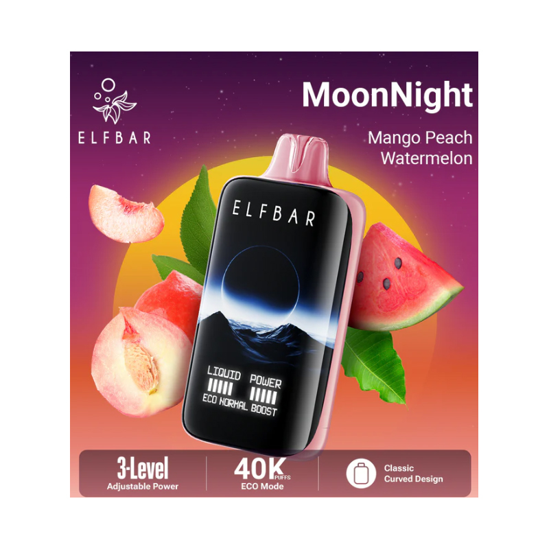 [Europe-PL01] ELFBAR Moon Night 40000 Kit 23ml