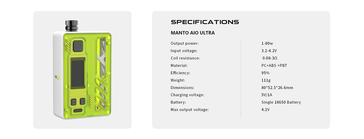 Rincoe Manto AIO Ultra Kit