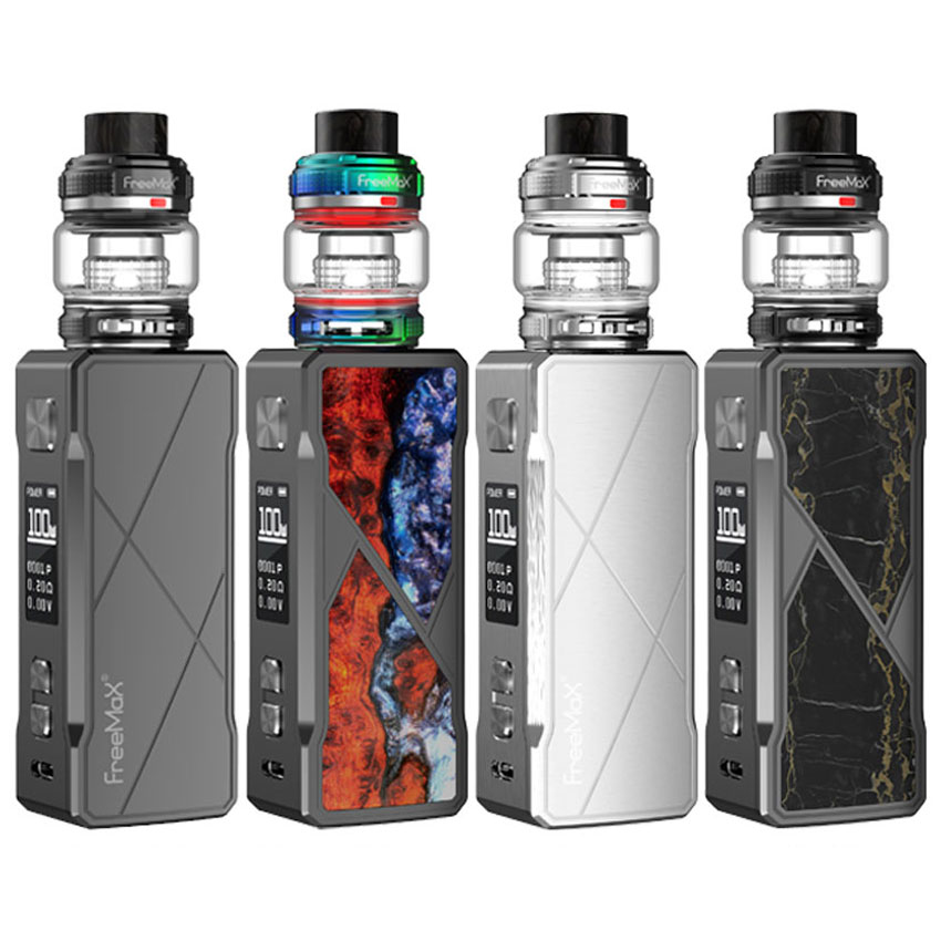 [Global-CN02] Freemax Maxus 100W Box Mod Kit with Maxluke Tank Metal Edition 5ml-CigBest