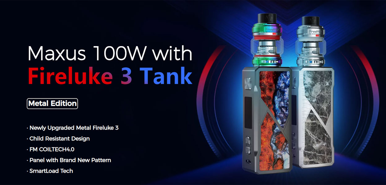 Freemax Maxus 100W Metall-Kit